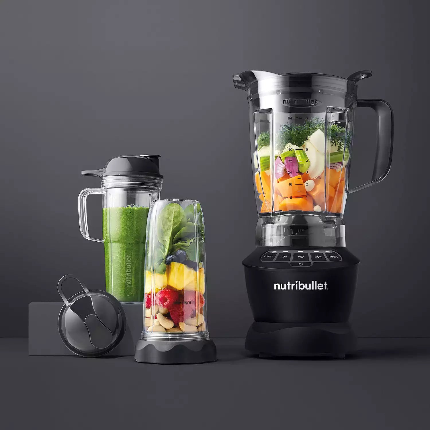 NutriBullet® 1200 Watt Blender Combo with Single Serve Cups