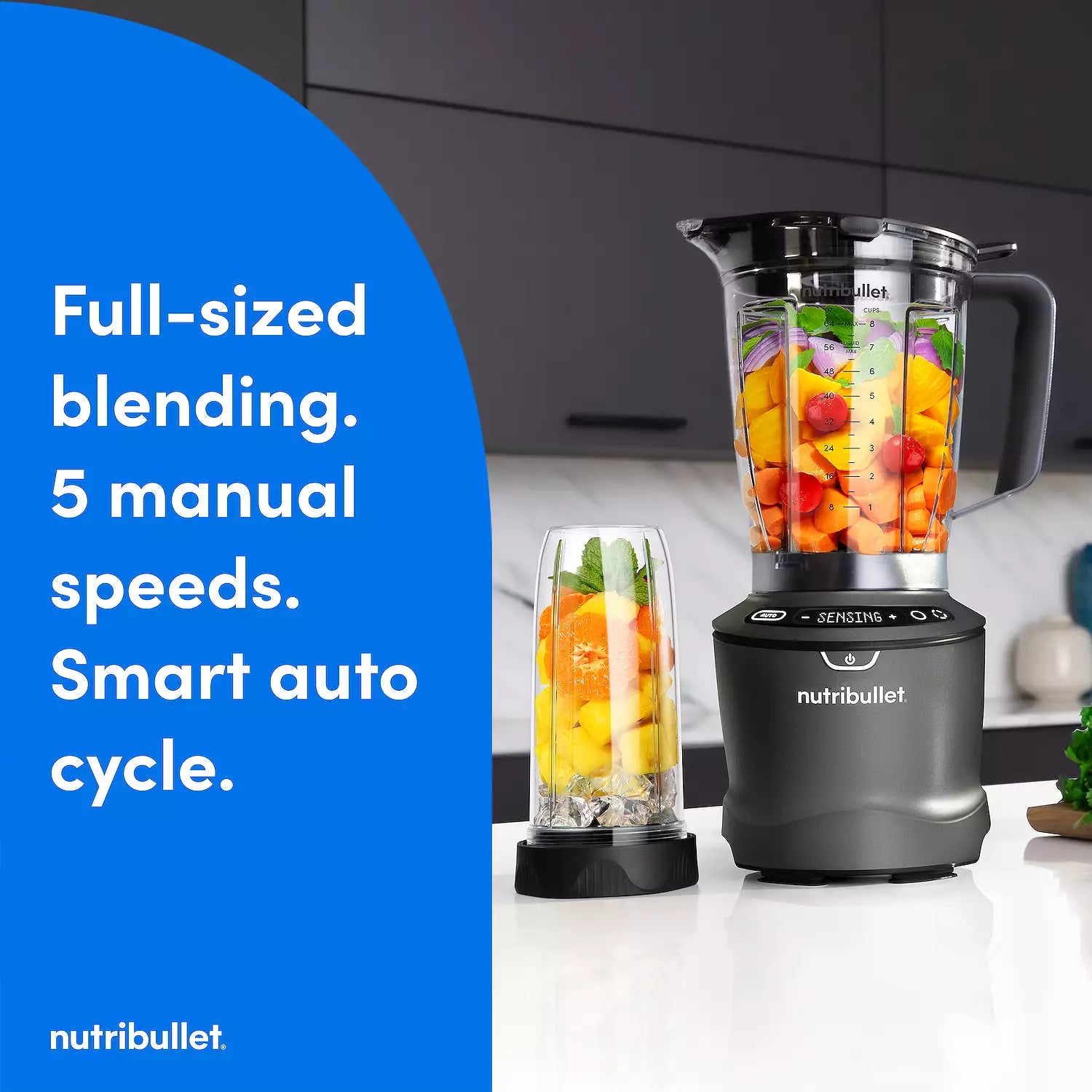 NutriBullet SmartSense 5-Speed Blender Combo Set